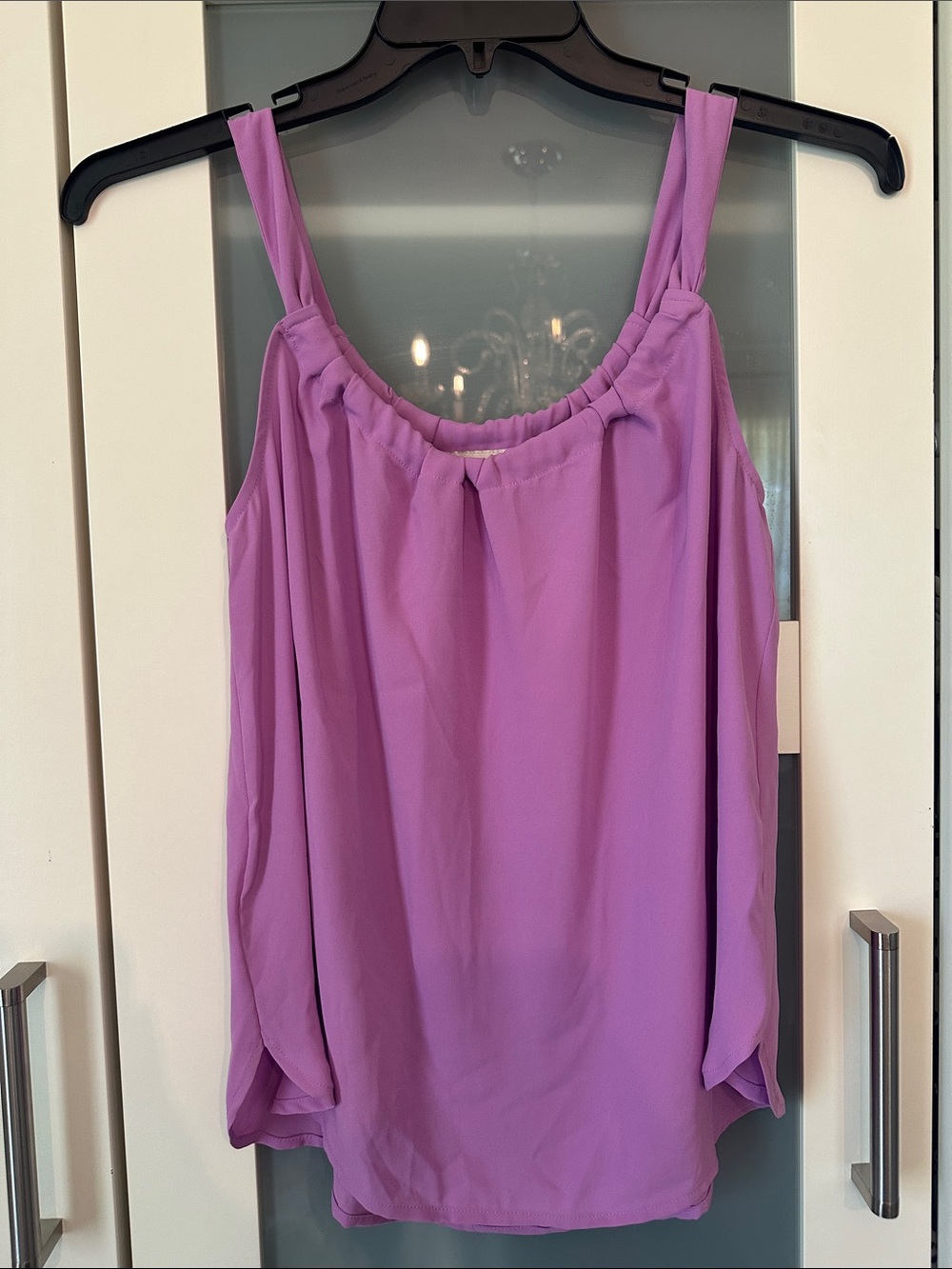 LOFT Lavender-Purple Long Sleeve Blouse